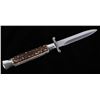 Image 2 : AKC Italian Stag Horn Stiletto Switchblade Knife