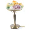 Image 2 : Pairpoint Puffy Fruit Table Lamp