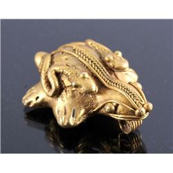 Tairona Gold Effigy Pendant 200-1600 CE