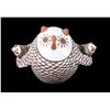 Image 1 : Zuni Polychrome Pottery Owl Figure Effigy c. 1900-
