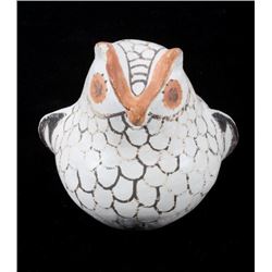 Acoma Polychrome Pottery Owl Figure Effigy c. 1900