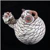 Image 3 : Zuni Polychrome Pottery Owl Figure Effigy c. 1900-