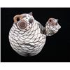 Image 5 : Zuni Polychrome Pottery Owl Figure Effigy c. 1900-