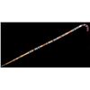Image 10 : Sioux Fully Beaded Walking Cane c. 1800's