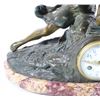 Image 8 : Geo Maxim Bronze and Porcelain Mantle Clock