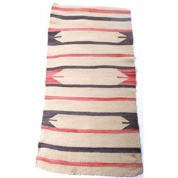 Early Navajo Chinle Hand Woven Wool Runner Rug
