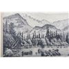 Image 4 : Lyman Byxbe Bear Lake Etching c. 1948