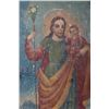 Image 2 : Late 19th Century Mexico Retablo Christ Painting