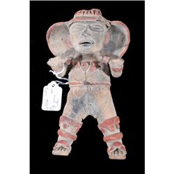 Rare Mayan Pottery Human Effigy Figure c. 500 A.D.