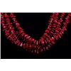 Image 2 : Multistrand Branch Coral and Heshe Bead Necklace