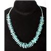 Image 2 : Native American Turquoise Discoidal Necklace