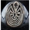 Image 4 : The Maze of Life Sterling silver and 14K Gold Ring
