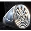 Image 5 : The Maze of Life Sterling silver and 14K Gold Ring