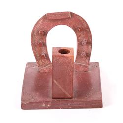 Sioux Indian Pipestone Fountain Pen Stand