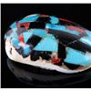 Image 10 : 1950s Zuni Inlaid Mosaic Shell Necklace Pendant