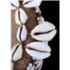 Image 9 : African Ivory Coast Cowrie Shell Tribal Crown