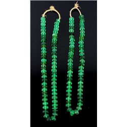 "Anna Green" Vaseline Trade Beads