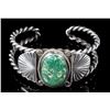 Image 1 : Navajo Turquoise and Sterling Silver Bracelet