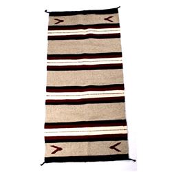 Navajo Native American Pattern Wool Runner Rug