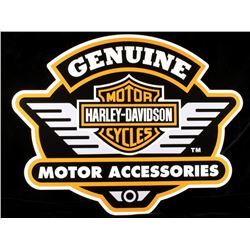 Harley-Davidson Motor Cycles Advertising Sign