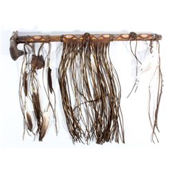 Plains Indian Antler Tipped Tobacco Pipe