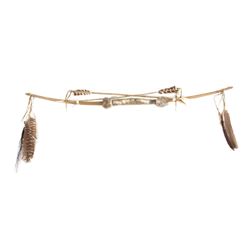 Native American Bow and Arrows