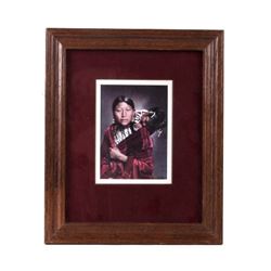 L.A. Huffman Cheyenne Mother and Babe Framed