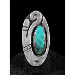 Navajo Turquoise and Sterling Silver Ring