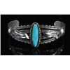 Image 1 : Bell Trading Post Sterling & Turquoise Cuff