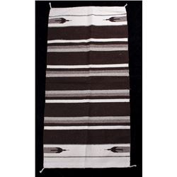 Navajo Striped Wool Saddle Blanket