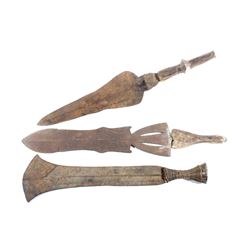 Collection of 19th Century Kuba Kingdom Swords