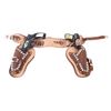 Image 1 : Vintage Roy Rogers Double Holster & 2 Toy Pistols