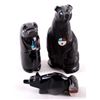 Image 1 : Zuni Fetishes Of Jet/ Black Marble Collection of 3