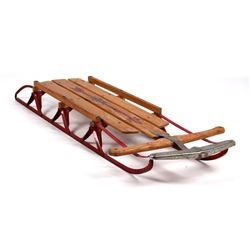 Flexible Flyer Metal and Wood Snow Sled