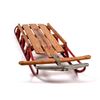 Image 2 : Flexible Flyer Metal and Wood Snow Sled