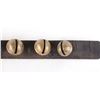 Image 10 : Early Graduated Brass Sleigh Bells With Collar
