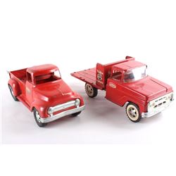 Mid Century Tonka Farms and Stepside Trucks