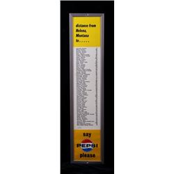 1955 "Say Pepsi Please" Helena MT Advertising Sign