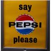 Image 2 : 1955 "Say Pepsi Please" Helena MT Advertising Sign