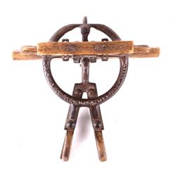 Anchor Buggy Company Patented Fifth Wheel Sample