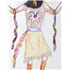 Image 5 : Apache Devil Dance S Harrison Rabbit Hide Painting