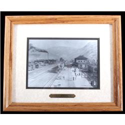 1913 Missoula Montana Framed Photograph