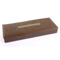 Leather Embossed Cigarette Case