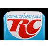 Image 3 : Vintage Royal Crown Cola Thermometer Tin Sign