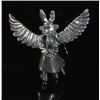Image 2 : Sterling Silver Dancing Eagle Kachina Pendant