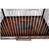 Image 15 : Antique Large Wire And Pressed Steel Bird Cage