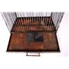 Image 16 : Antique Large Wire And Pressed Steel Bird Cage