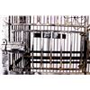 Image 9 : Antique Large Wire And Pressed Steel Bird Cage