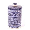 Image 1 : Hand Painted Moroccan Lidded Canister