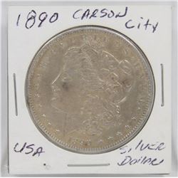 1890 CARSON CITY USA SILVER MORGAN DOLLAR
